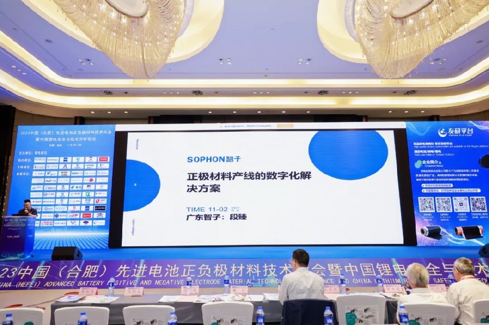 廣東智子受邀參加2023中國先進電池正負極材料技術大會，并發表主題演講